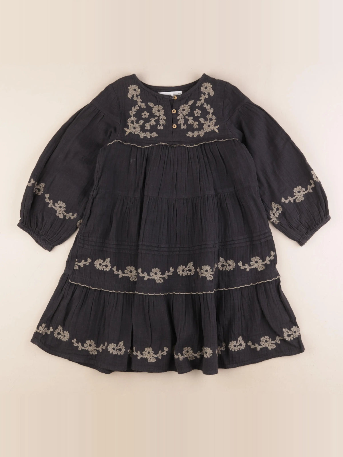 Zara - robe gris - 6 ans