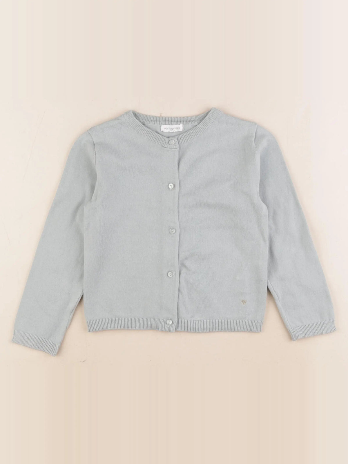 Vertbaudet - gilet vert - 4 ans