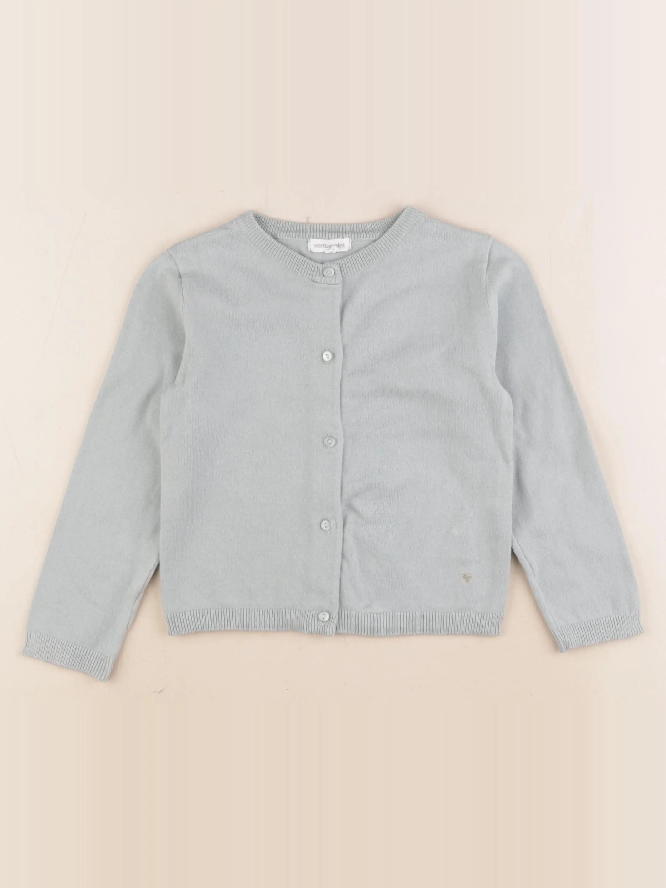 Vertbaudet - gilet vert - 4 ans