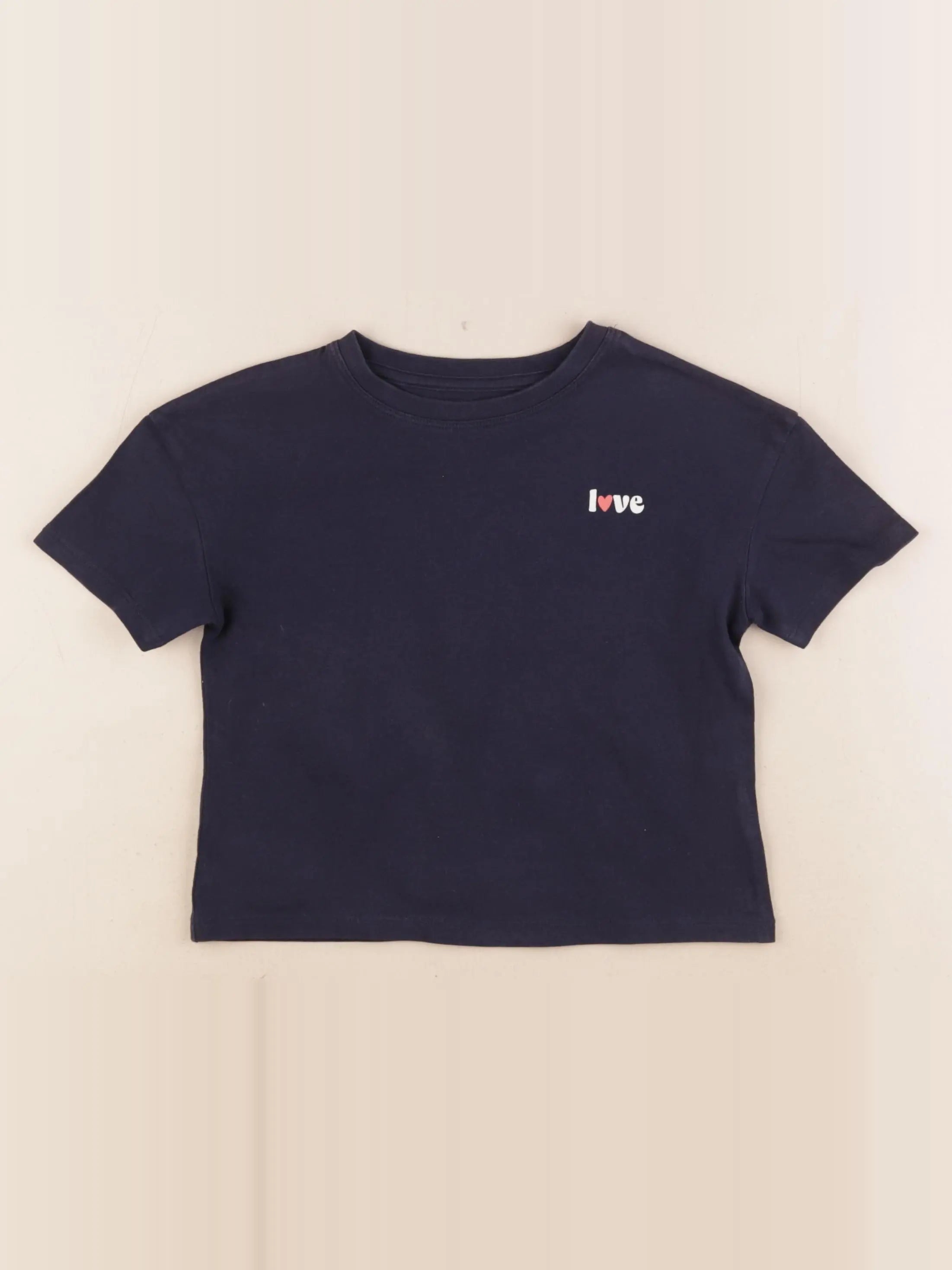 Vertbaudet - tee-shirt bleu - 4 ans