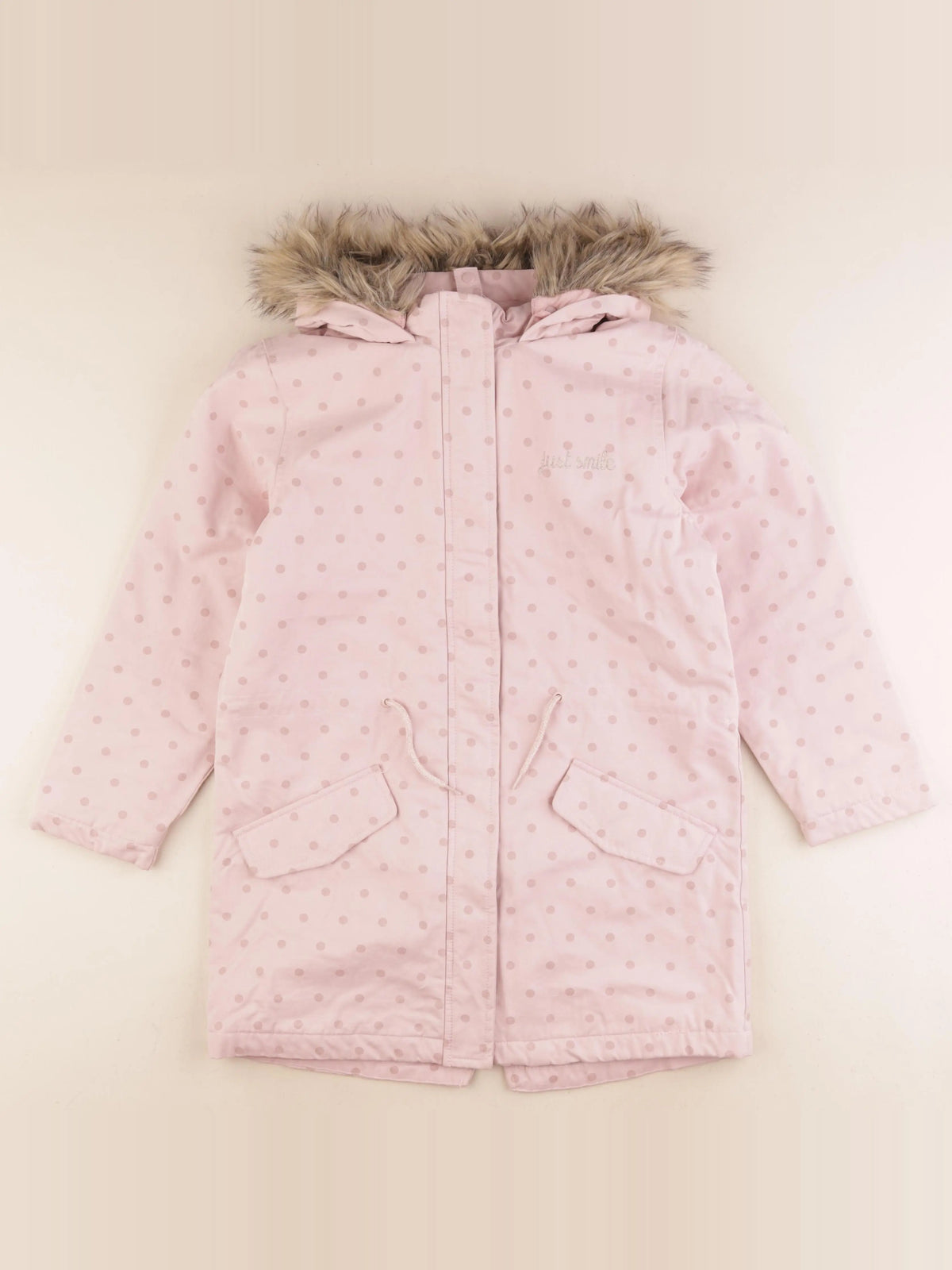 Vertbaudet - manteau rose - 12 ans