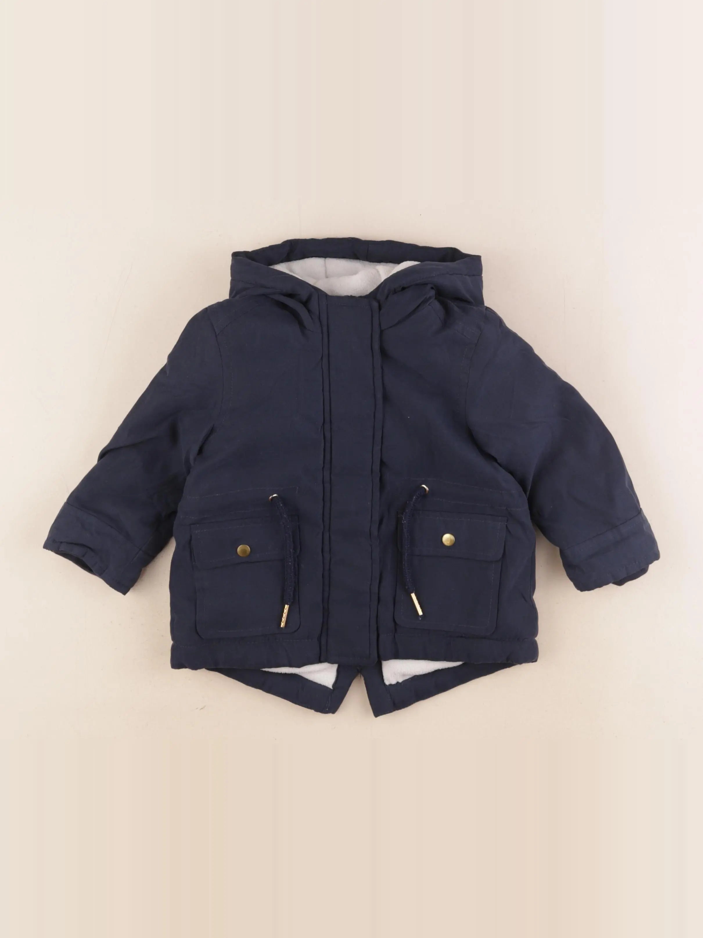 La Redoute - parka bleu - 9 mois