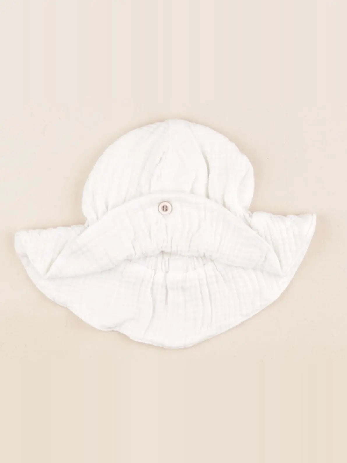 1+ In the family - chapeau blanc - 6/9 mois