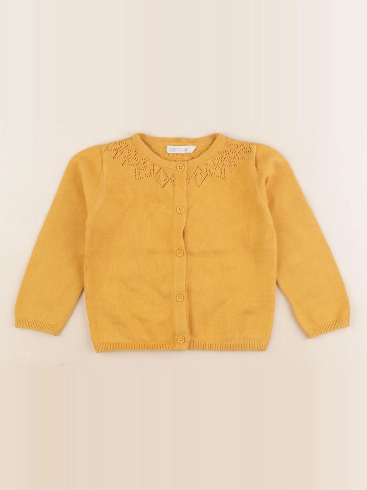 Storytelling - gilet jaune - 2 ans