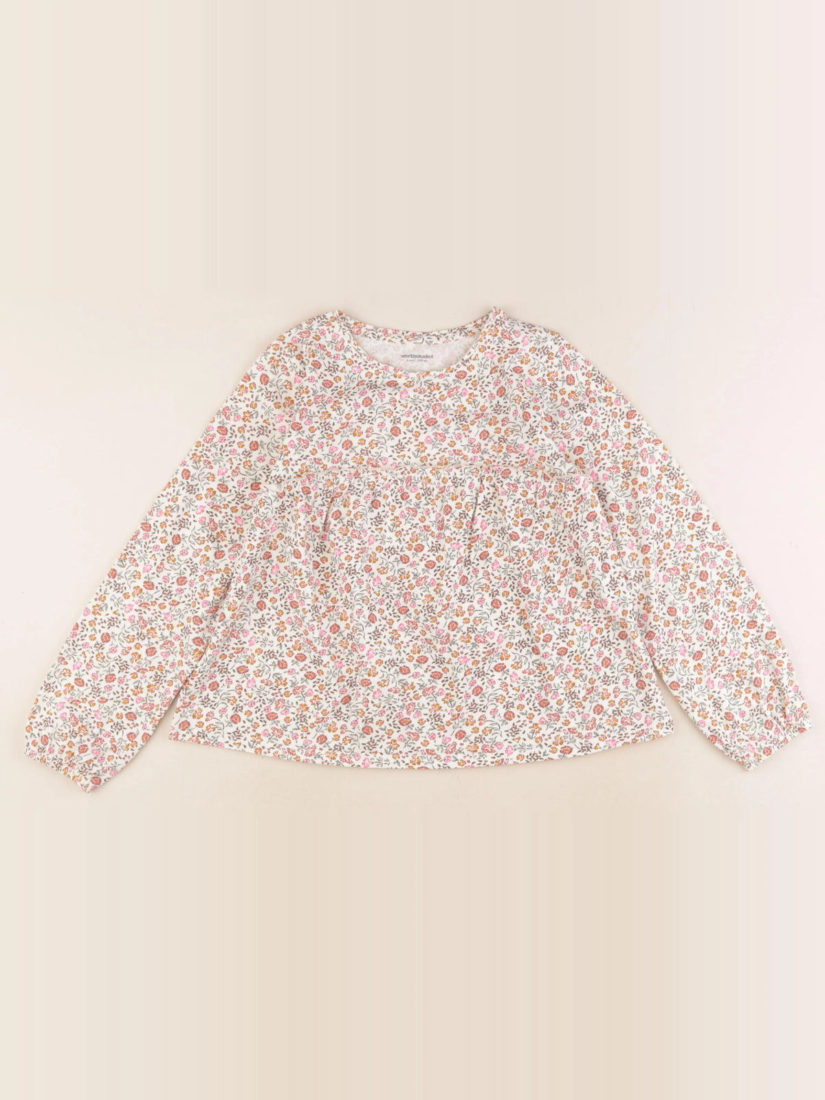 Vertbaudet - tee-shirt multicolore - 8 ans