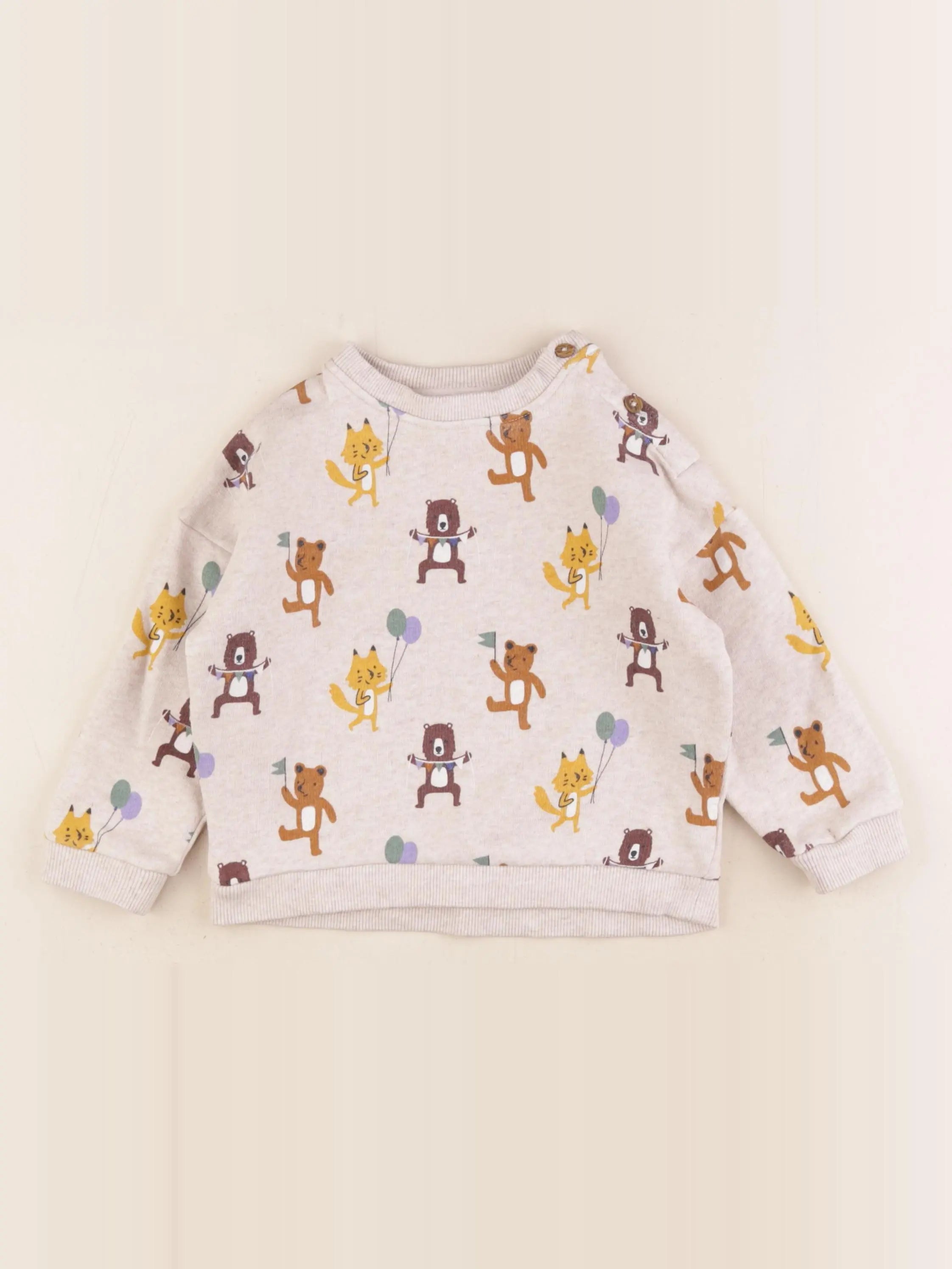 Boutchou - sweat beige - 36 mois