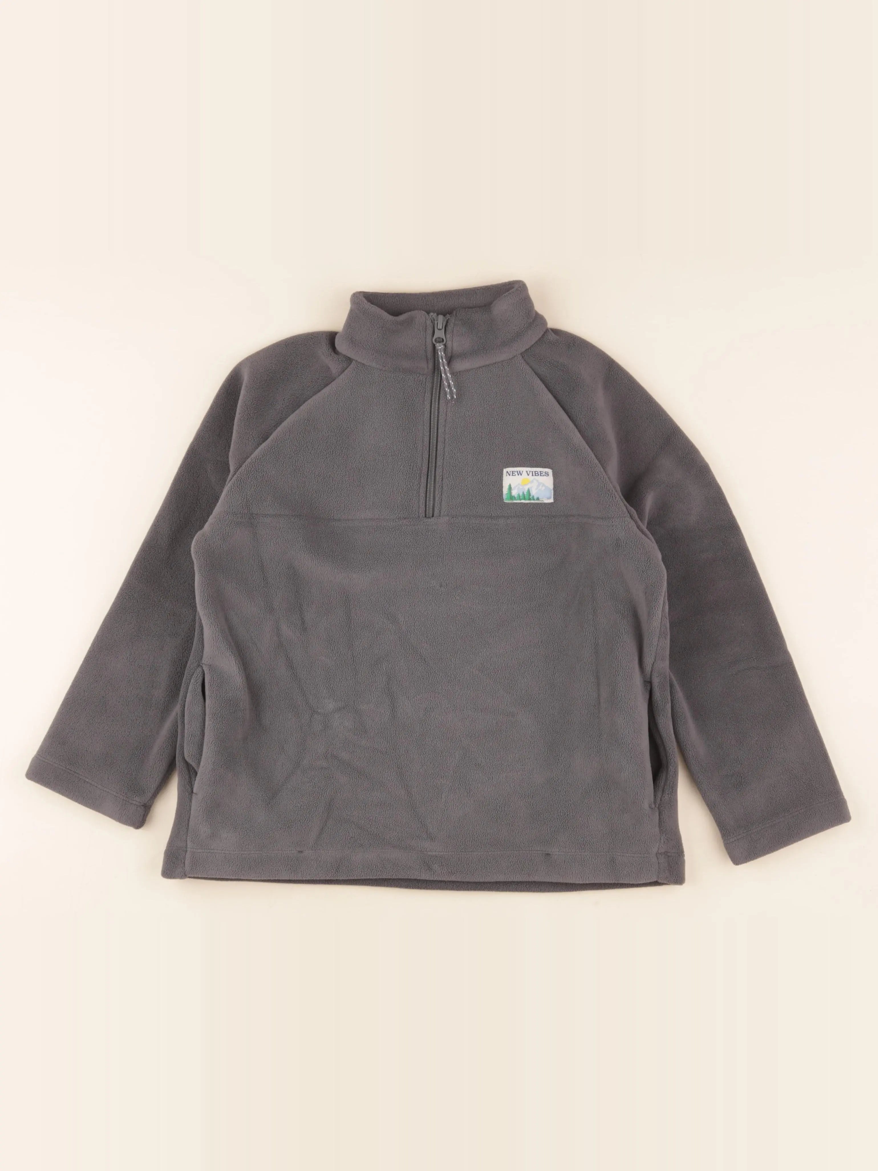 Mango - polaire gris - 7/8 ans