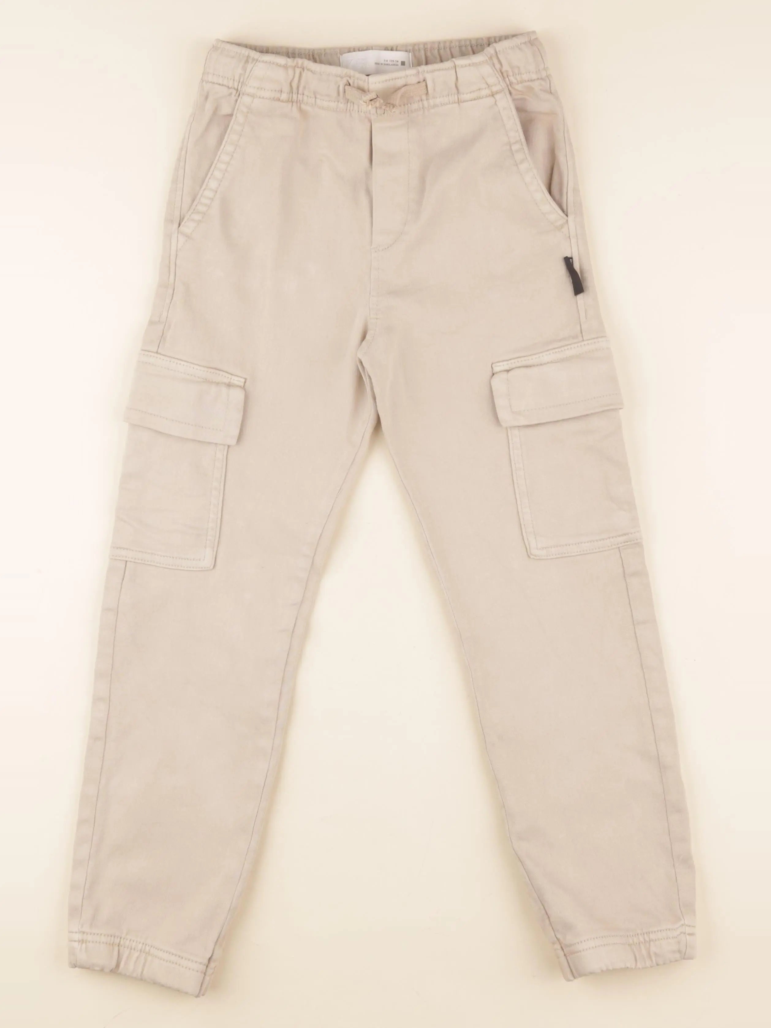 Zara - pantalon beige - 7/8 ans