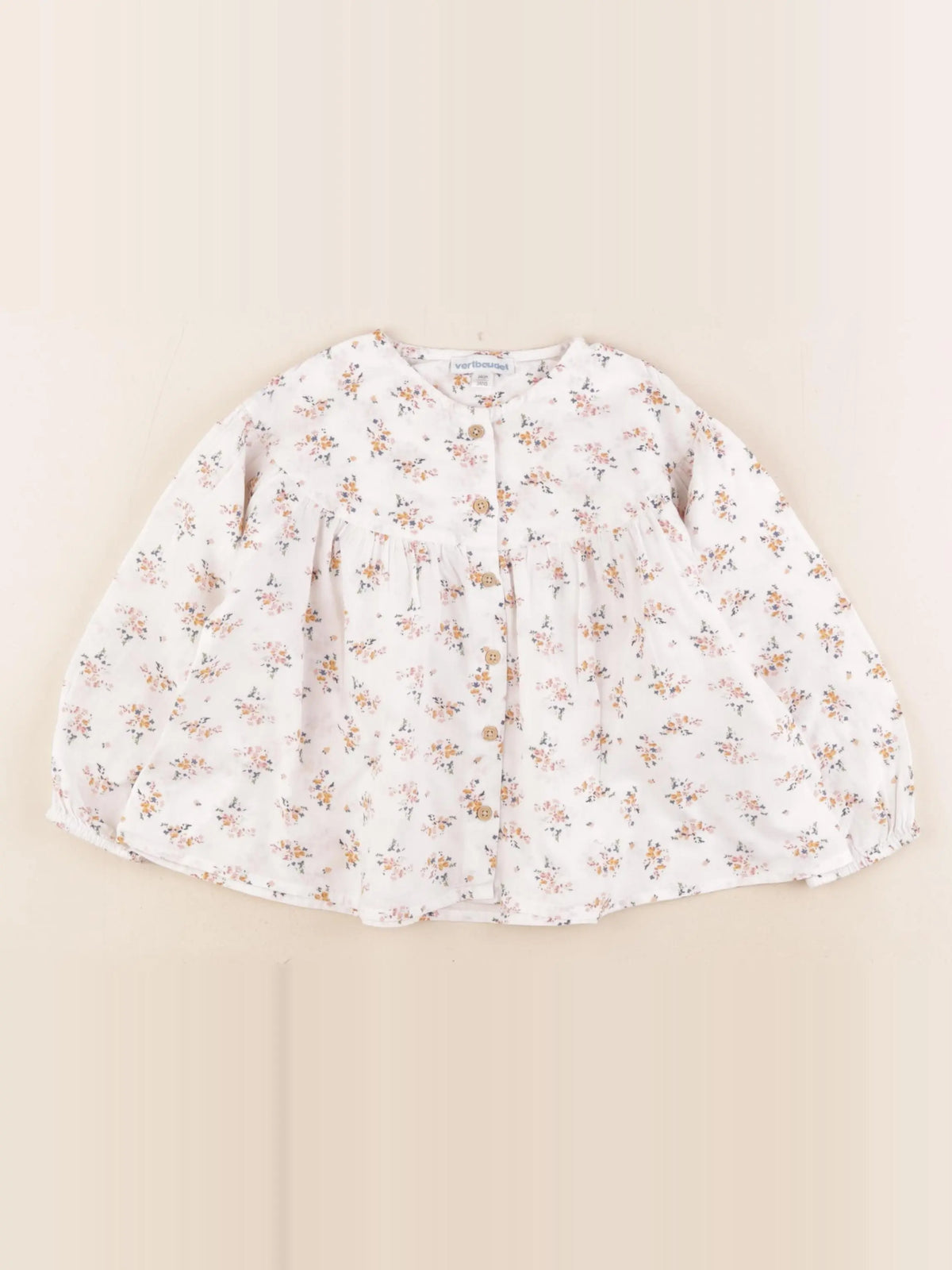 Vertbaudet - blouse blanc - 3 ans