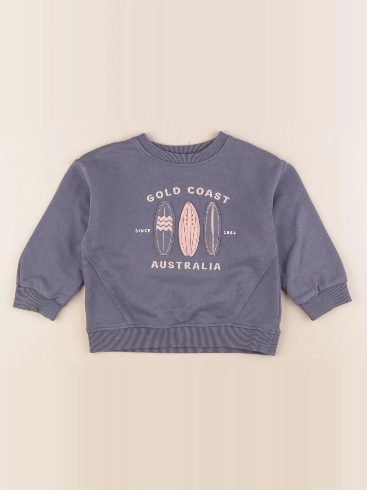 Mango - sweat bleu - 18/24 mois