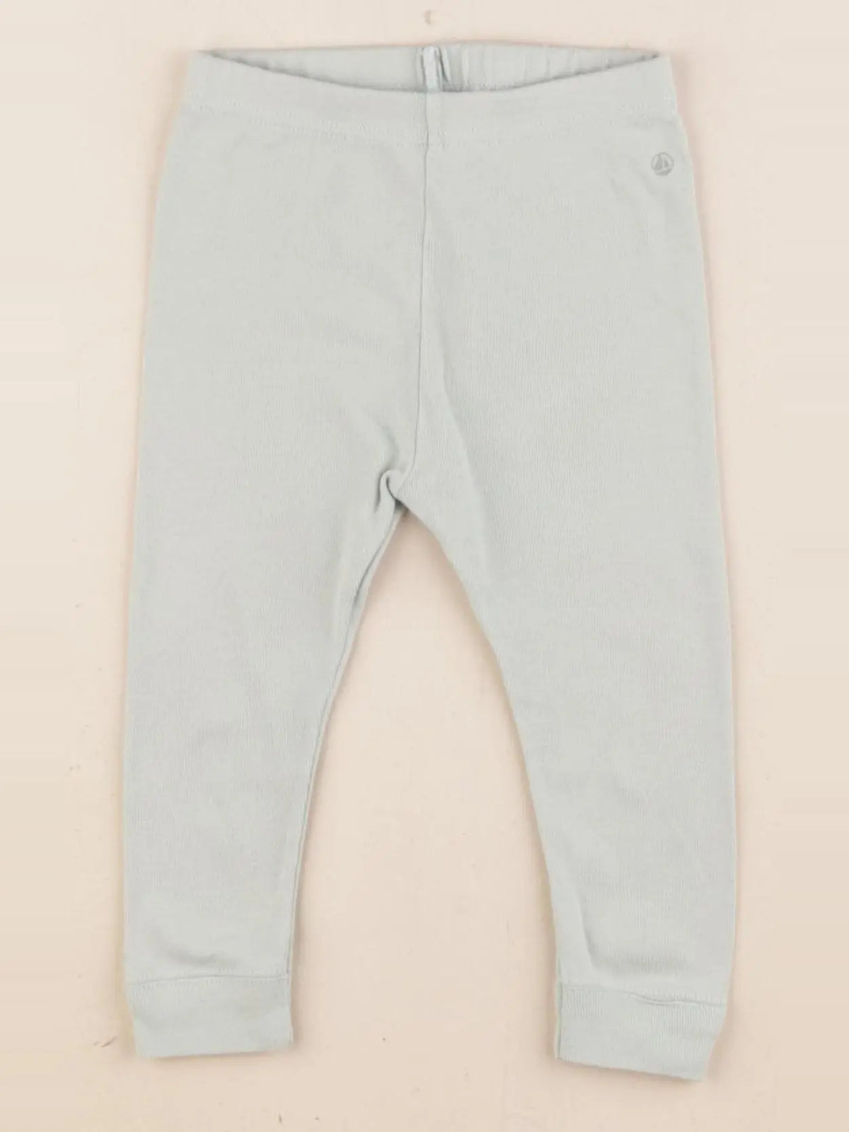 Petit Bateau - legging vert - 12 mois