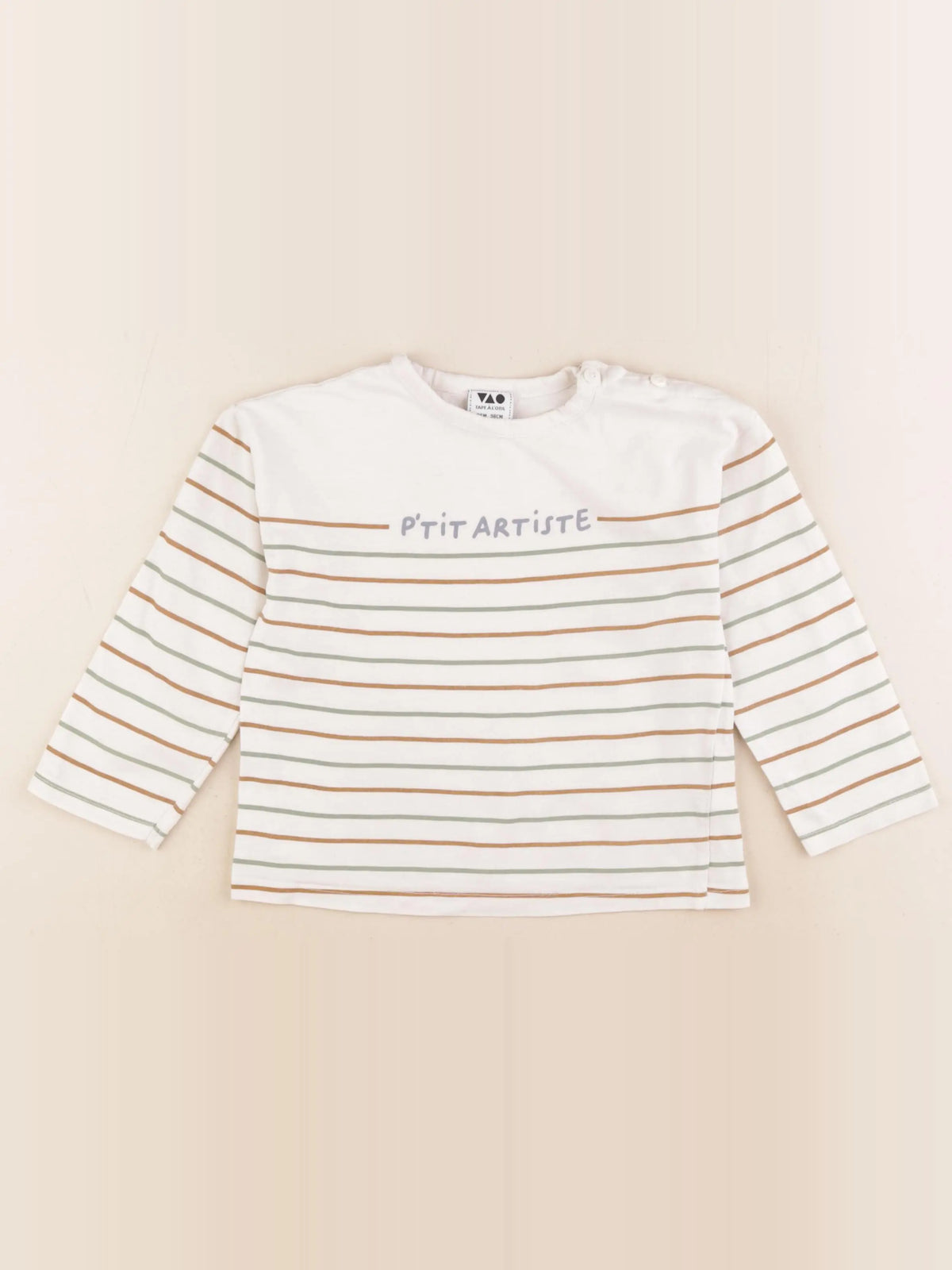 Tape à l'oeil - tee-shirt beige - 36 mois