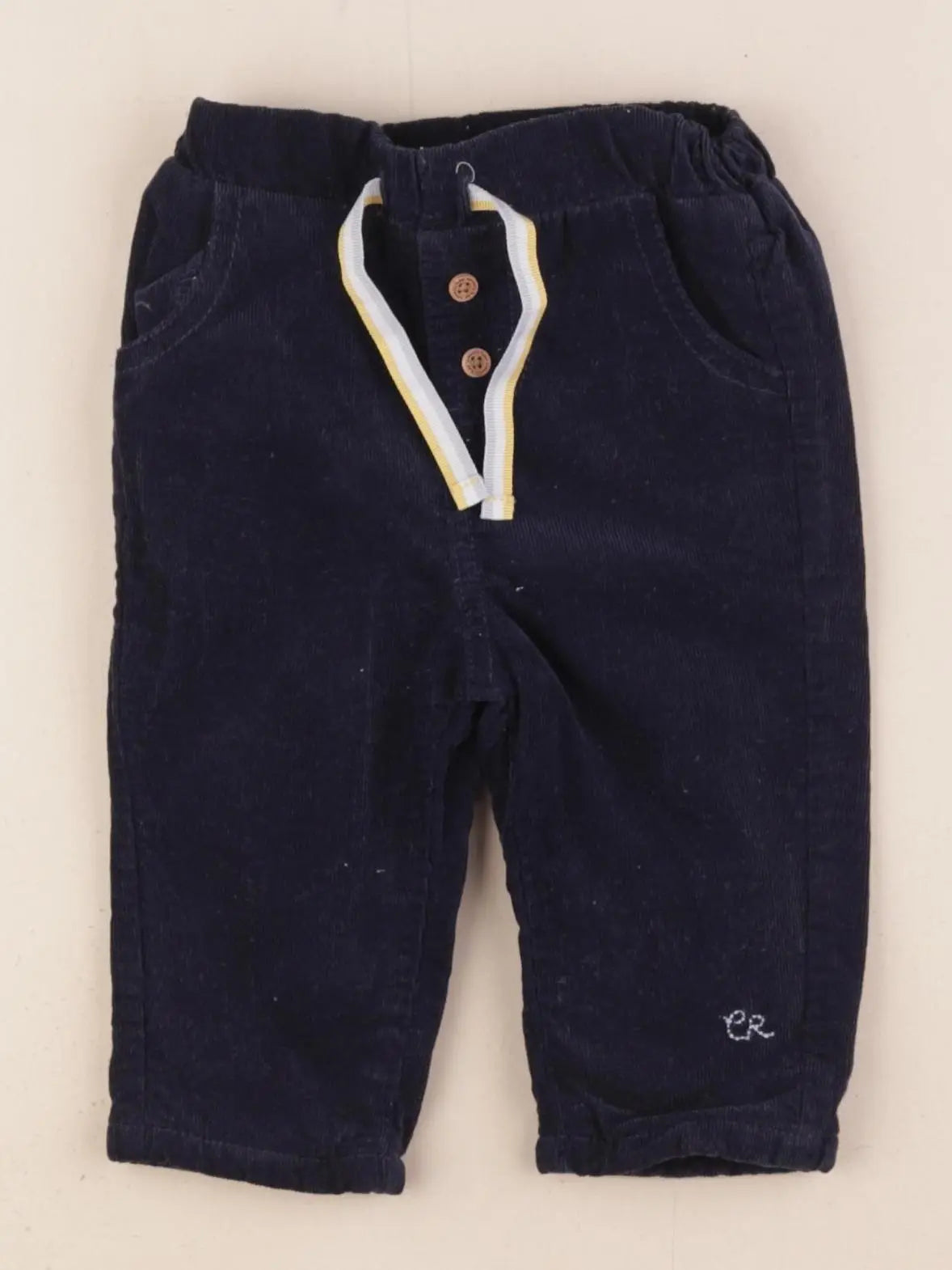 Cadet Rousselle - pantalon bleu - 6 mois