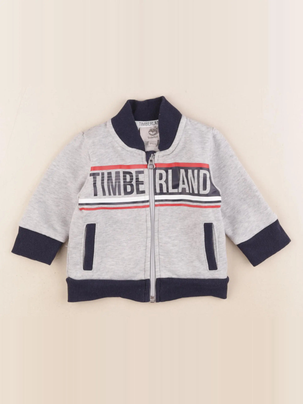 Timberland - sweat gris - 9 mois
