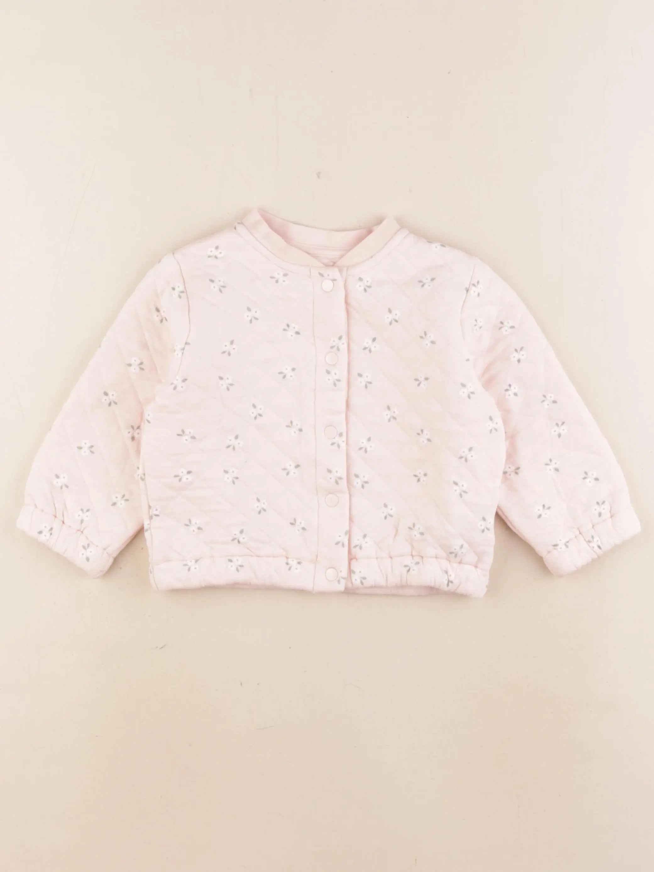 Vertbaudet - sweat rose - 18 mois