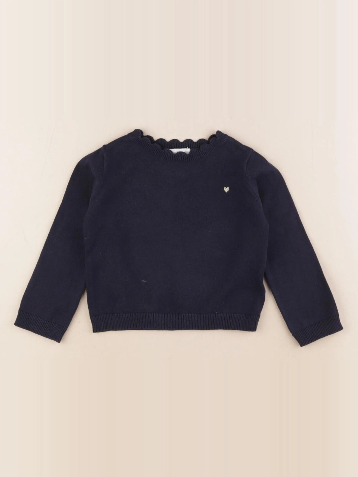 Vertbaudet - pull bleu - 2 ans