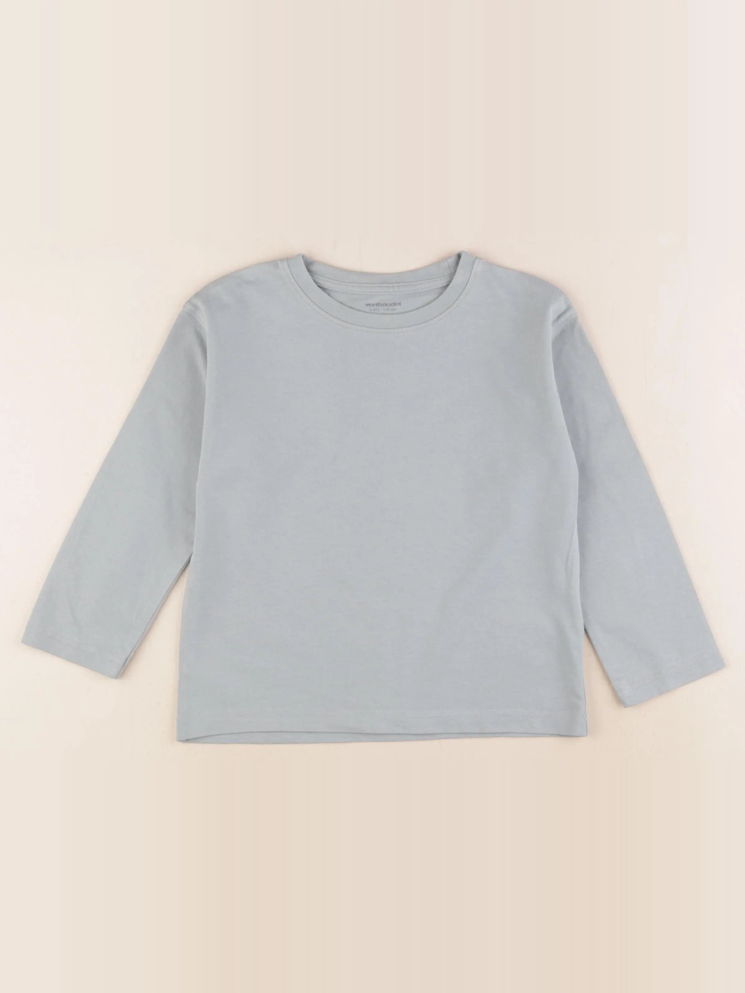 Vertbaudet - tee-shirt bleu - 5 ans