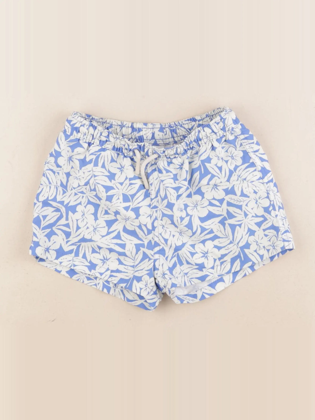 Zara - maillot de bain bleu, blanc - 4/5 ans