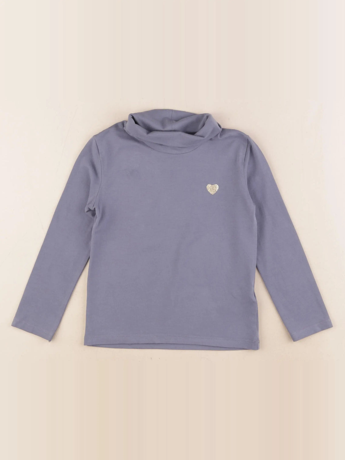 Vertbaudet - sous-pull bleu - 4 ans