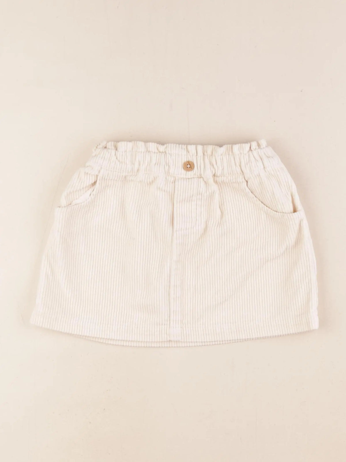 Vertbaudet - jupe beige - 36 mois