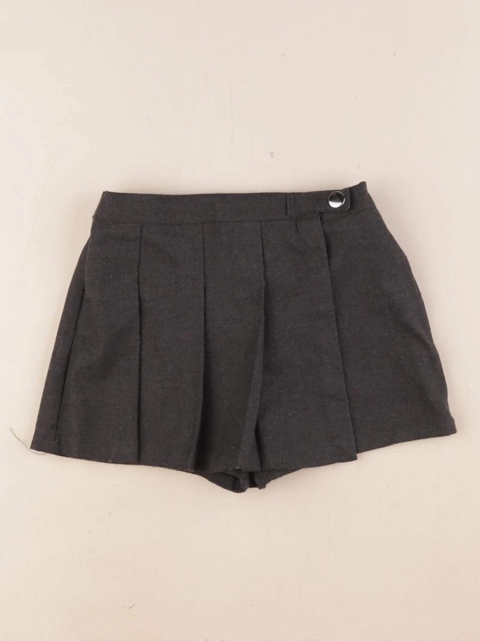 Vertbaudet - jupe short gris - 4 ans