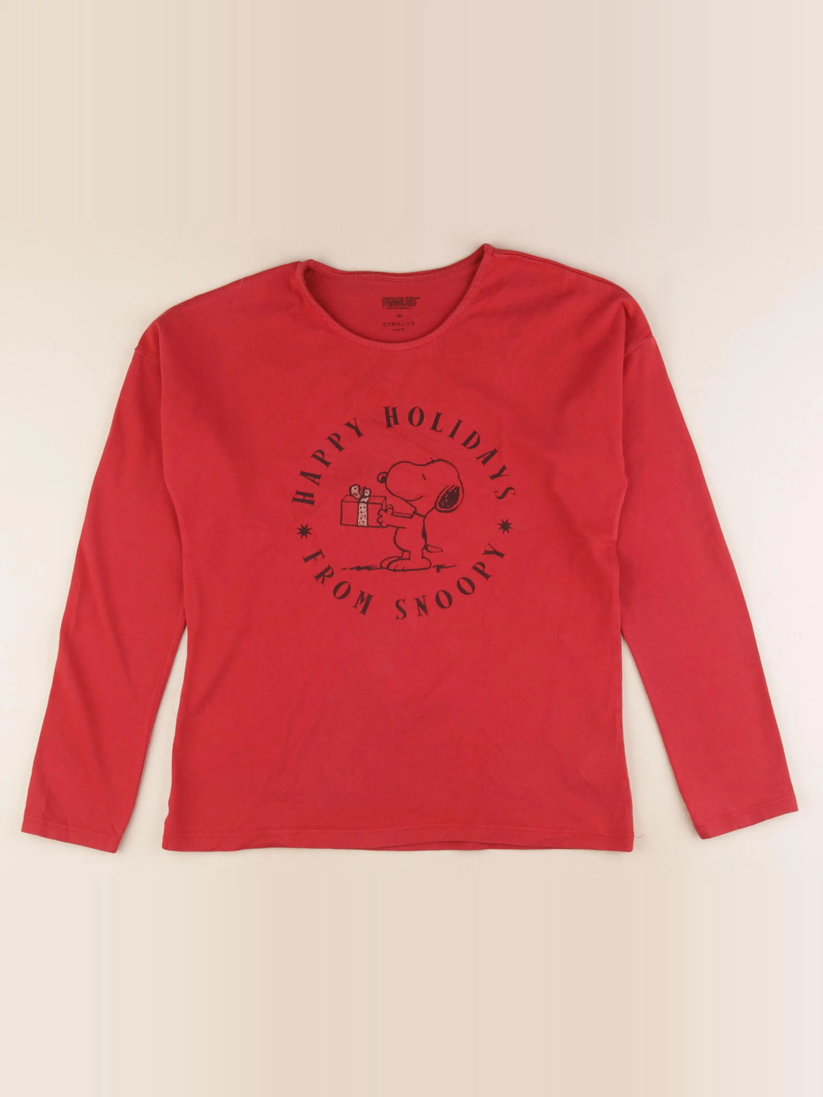 Cyrillus - tee-shirt rouge - 16 ans