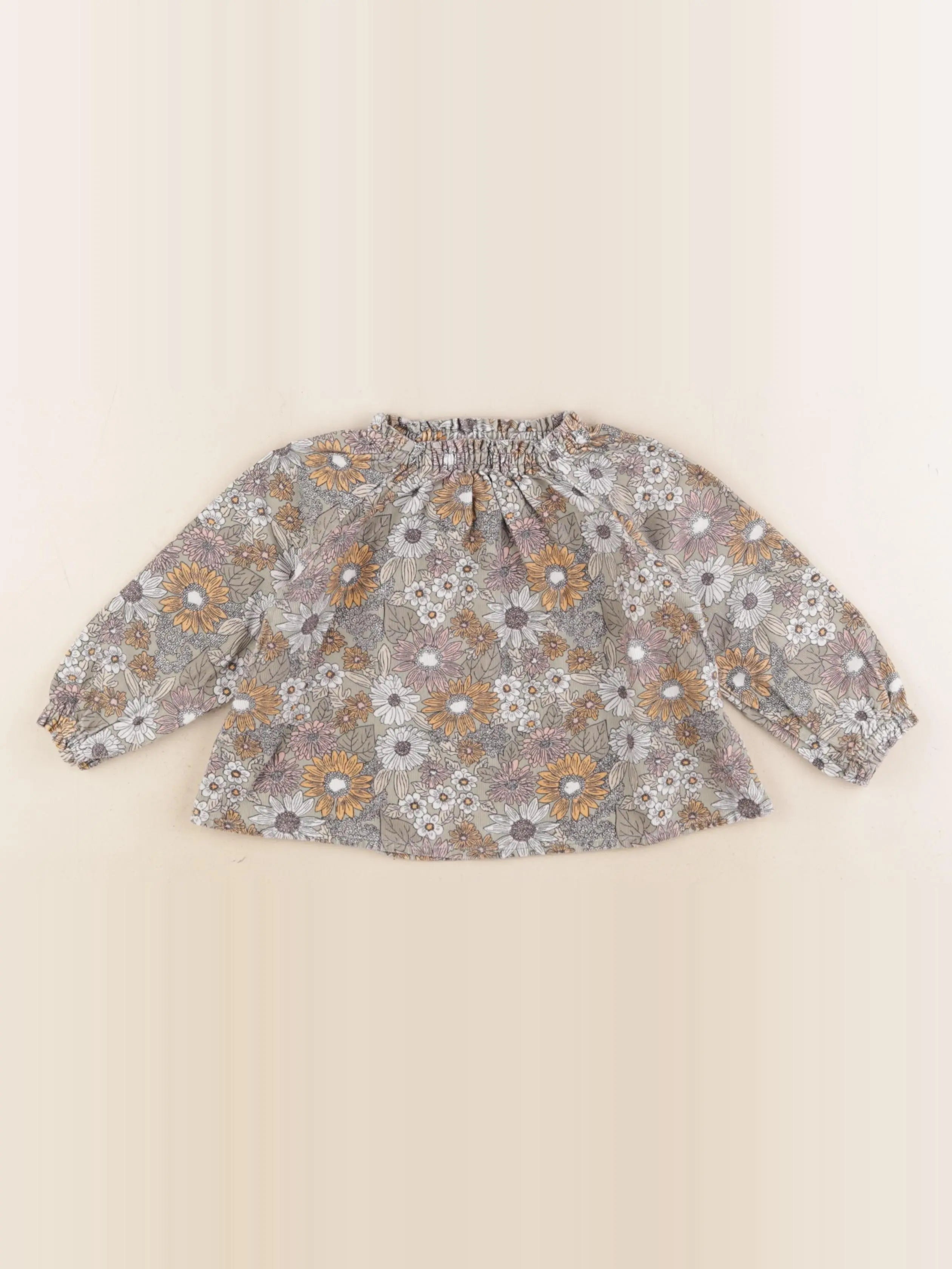 Vertbaudet - blouse multicolore - 2 ans