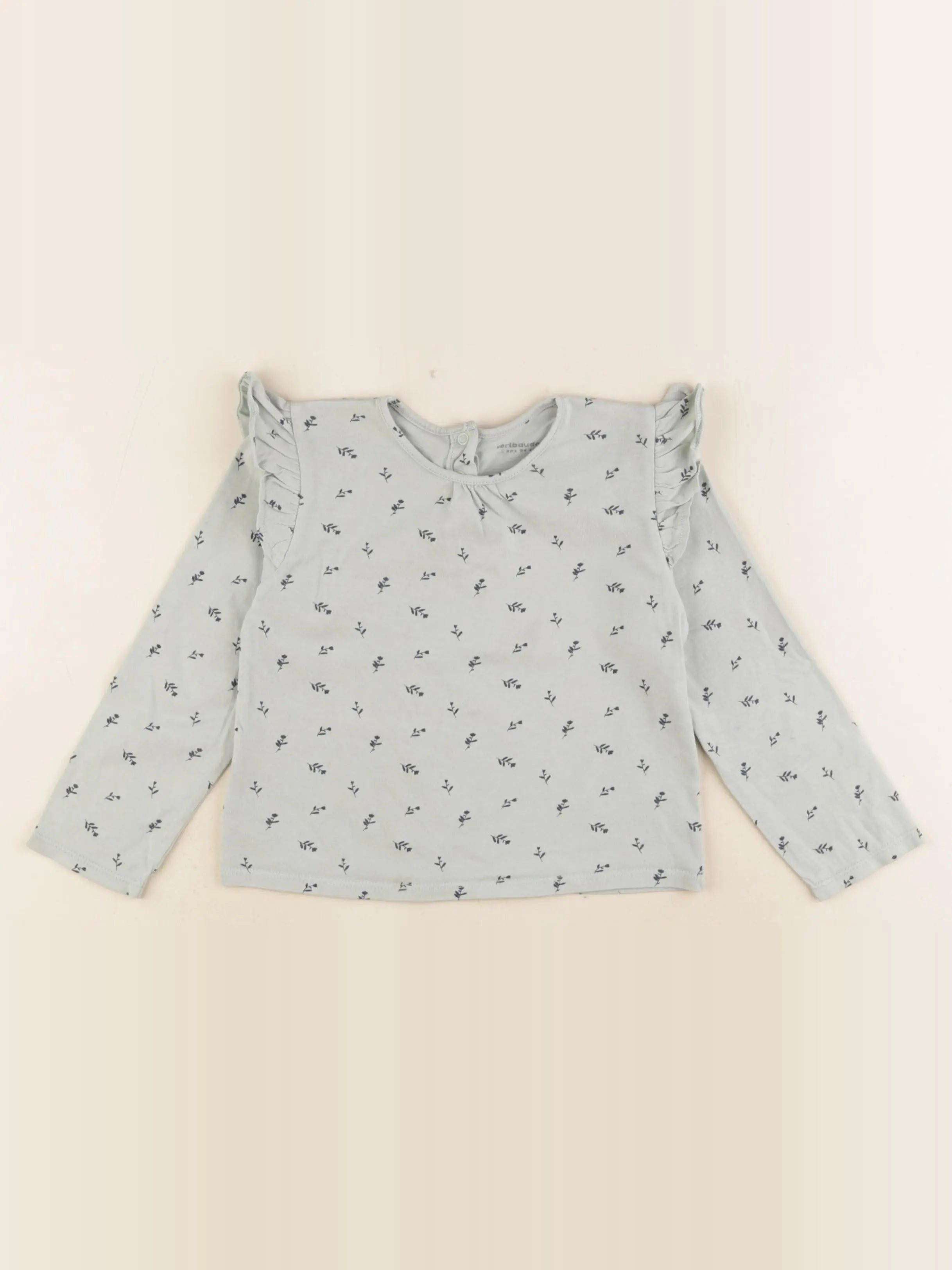 Vertbaudet - tee-shirt vert - 3 ans