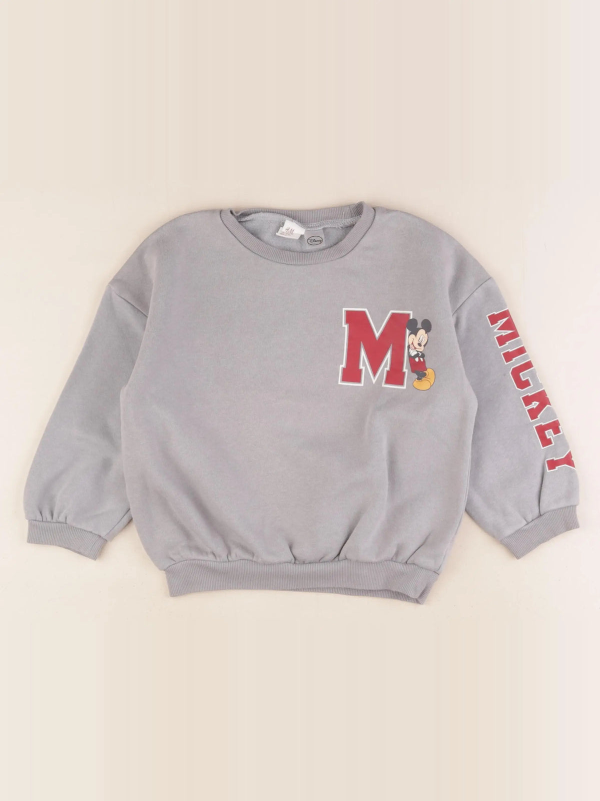 H&M - sweat gris - 3/4 ans