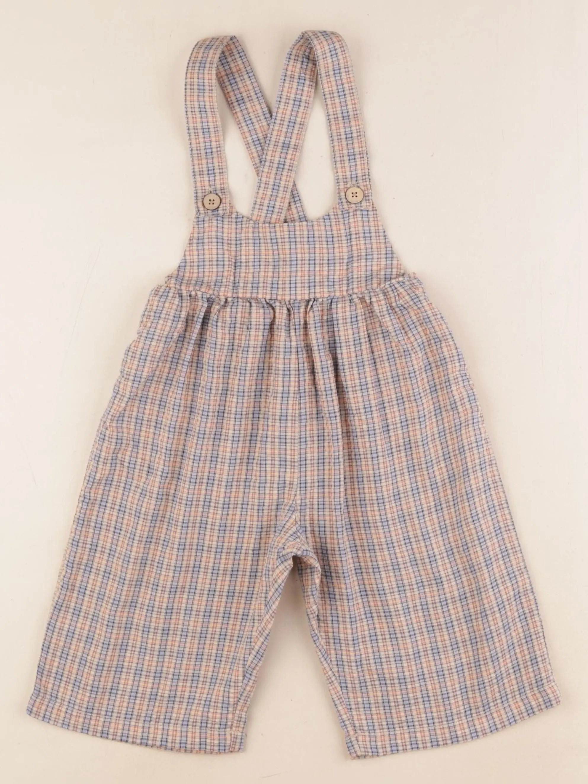 Zara - salopette multicolore - 12/18 mois