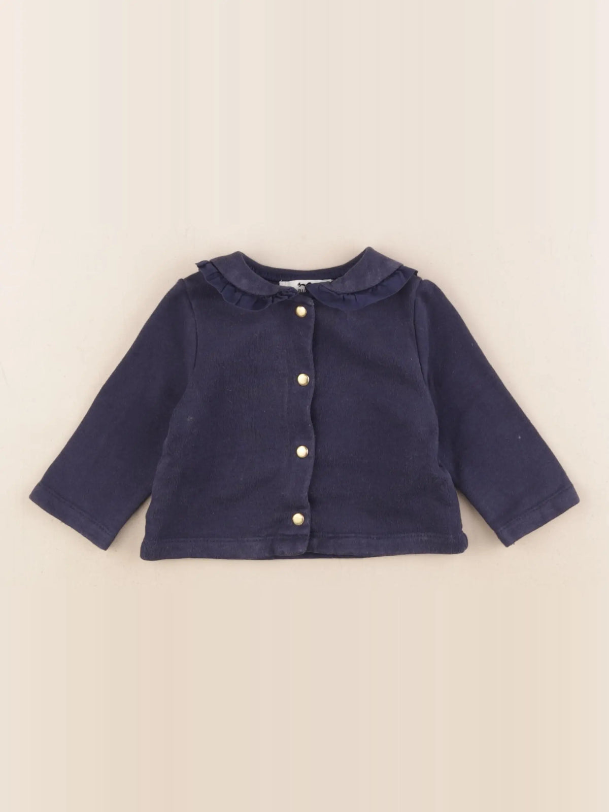 Cyrillus - sweat bleu - 9 mois