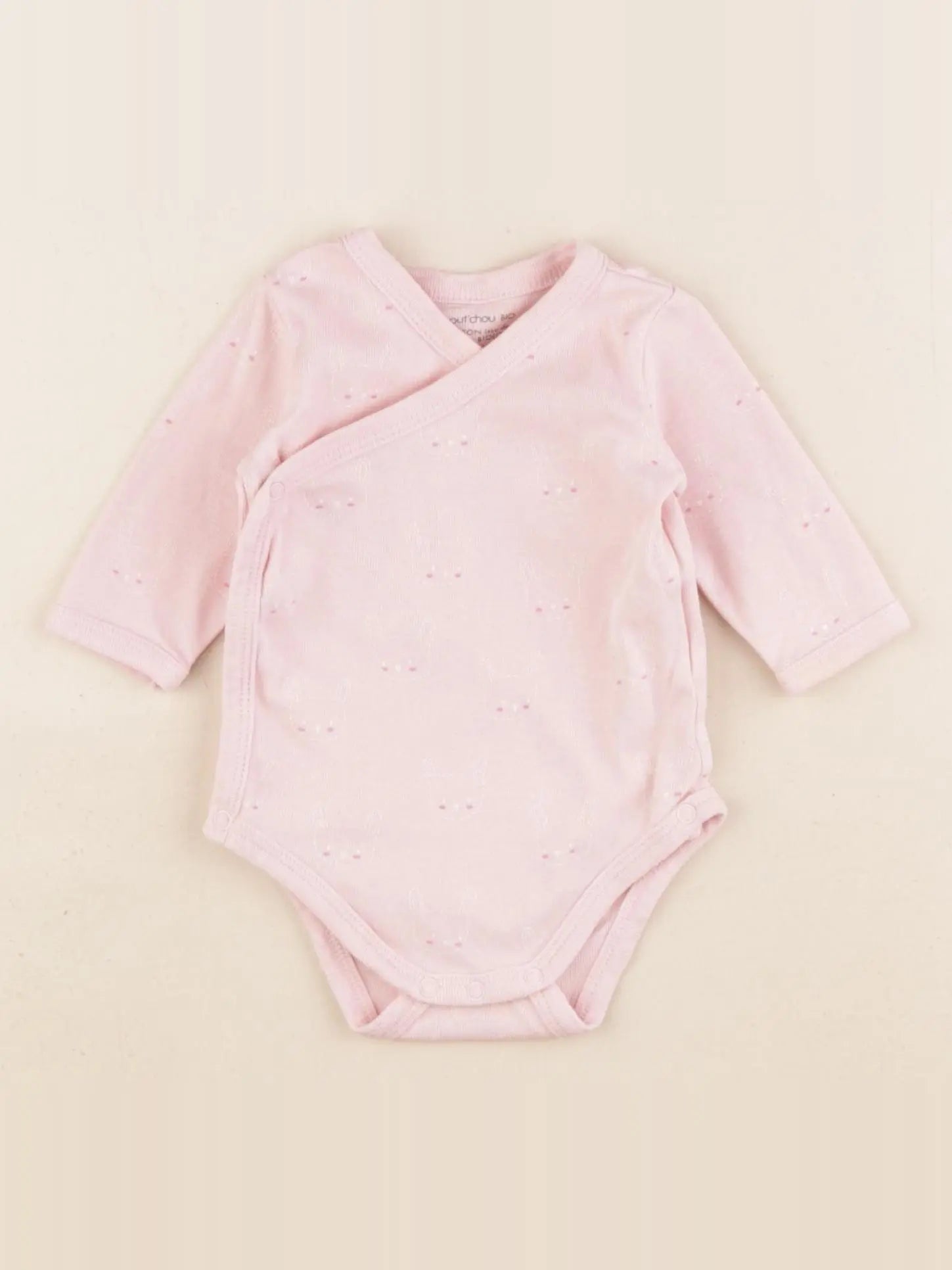 Boutchou - body rose - 1 mois