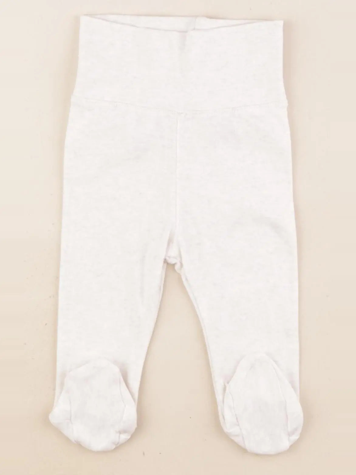H&M - legging beige - 1/2 mois