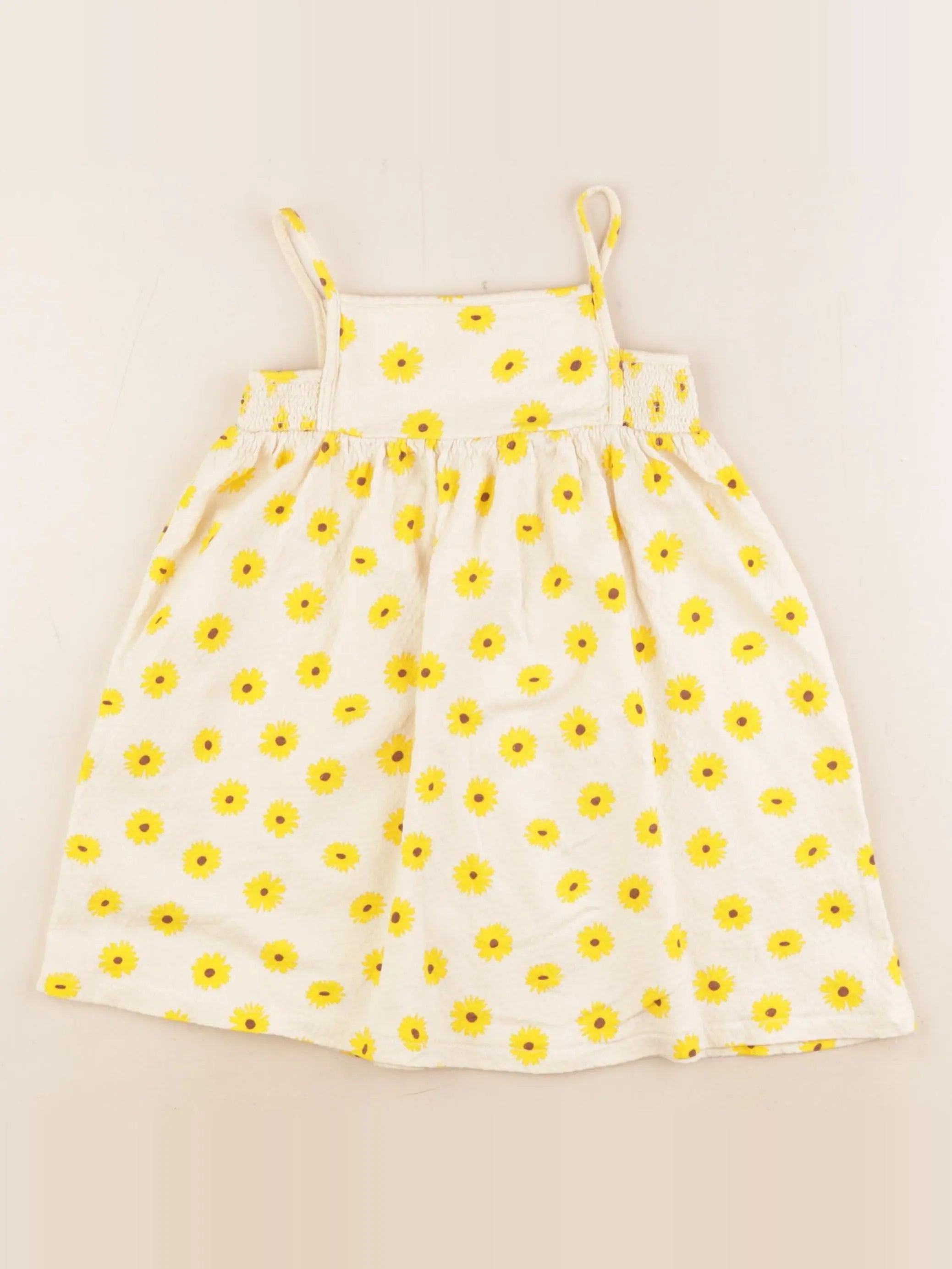 Zara - robe jaune - 2/3 ans