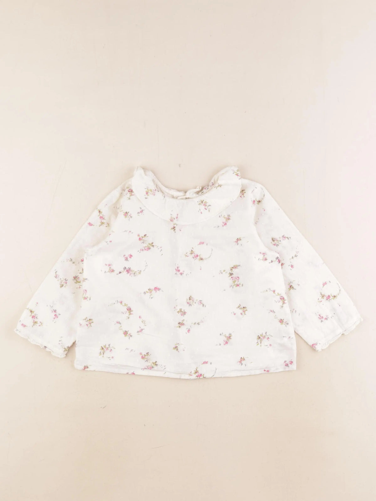 Bonpoint - blouse beige - 2 ans