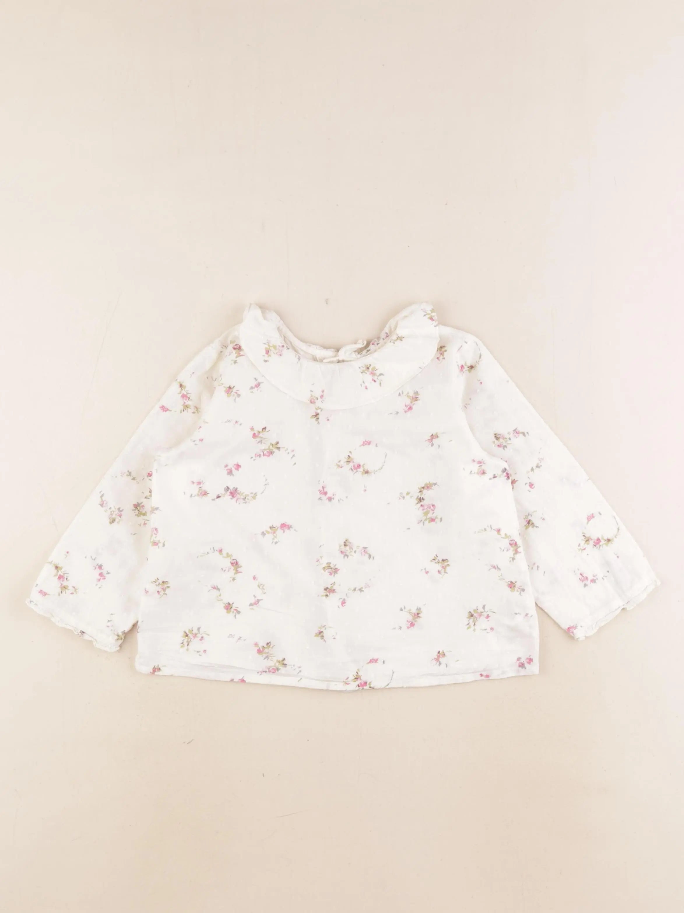 Bonpoint - blouse beige - 2 ans