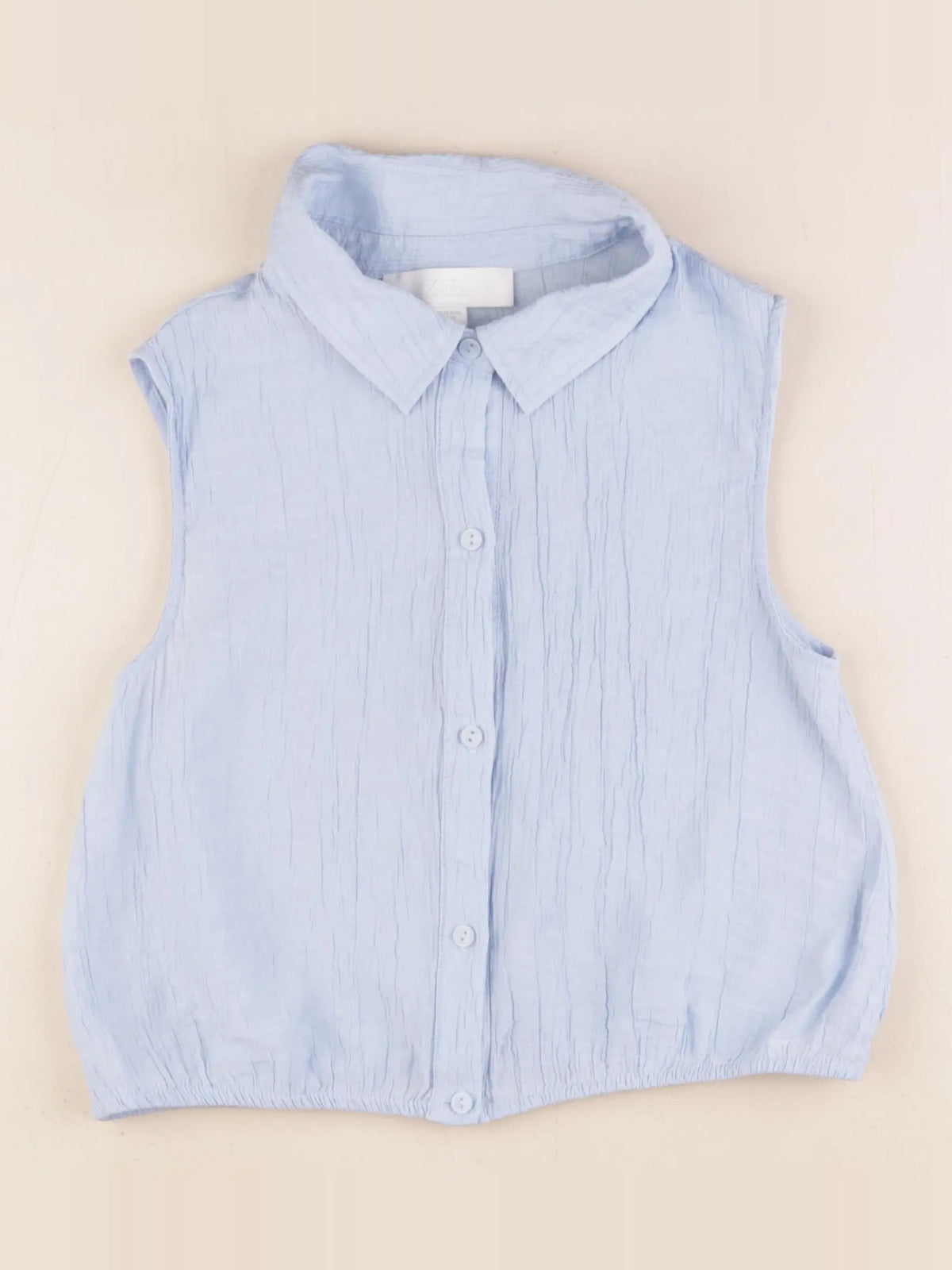 Zara - blouse bleu - 12/13 ans