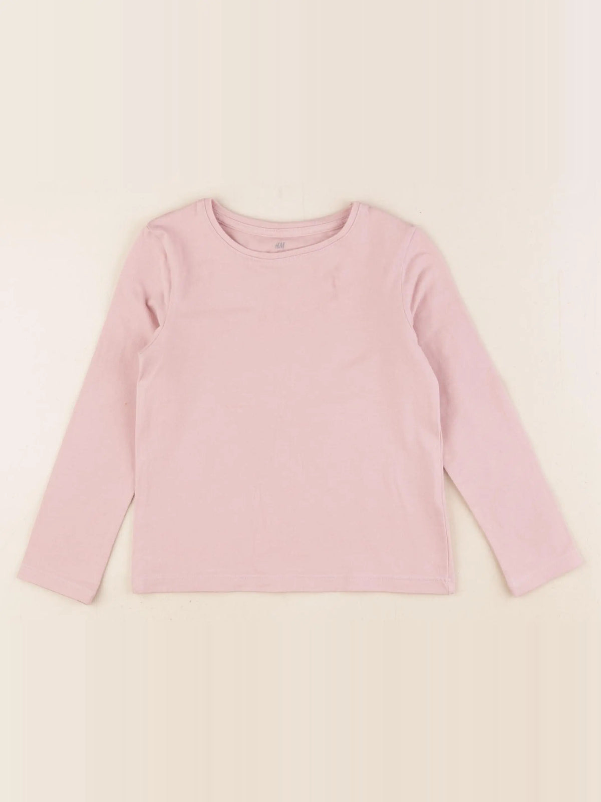 H&M - tee-shirt rose - 2/4 ans