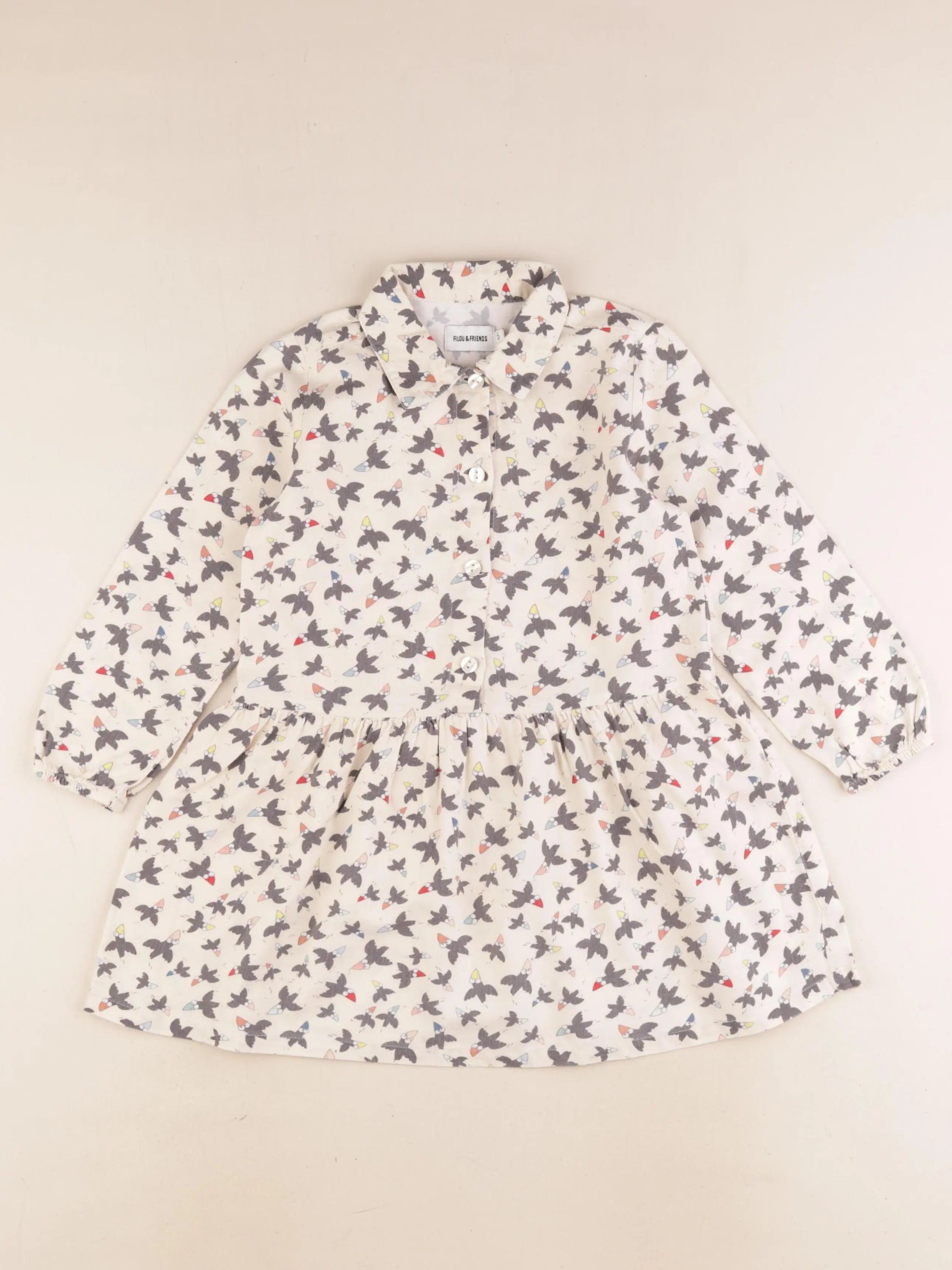 Filou & Friends - robe multicolore - 5 ans