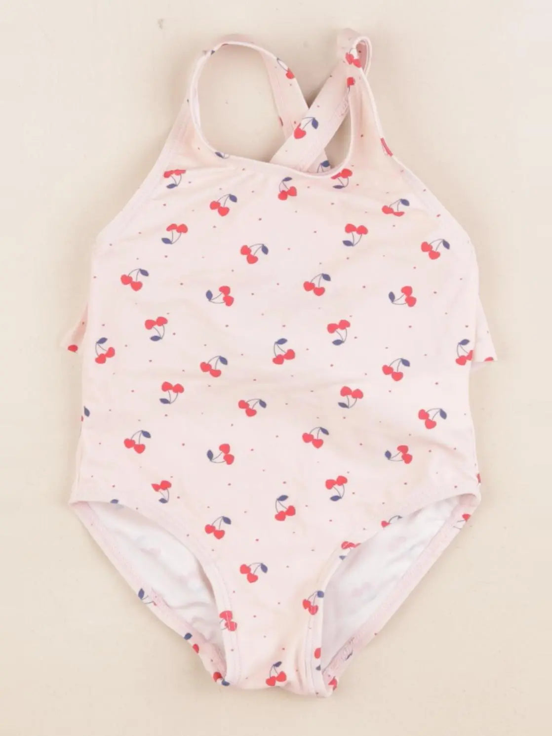 Vertbaudet - maillot de bain rose - 9 mois