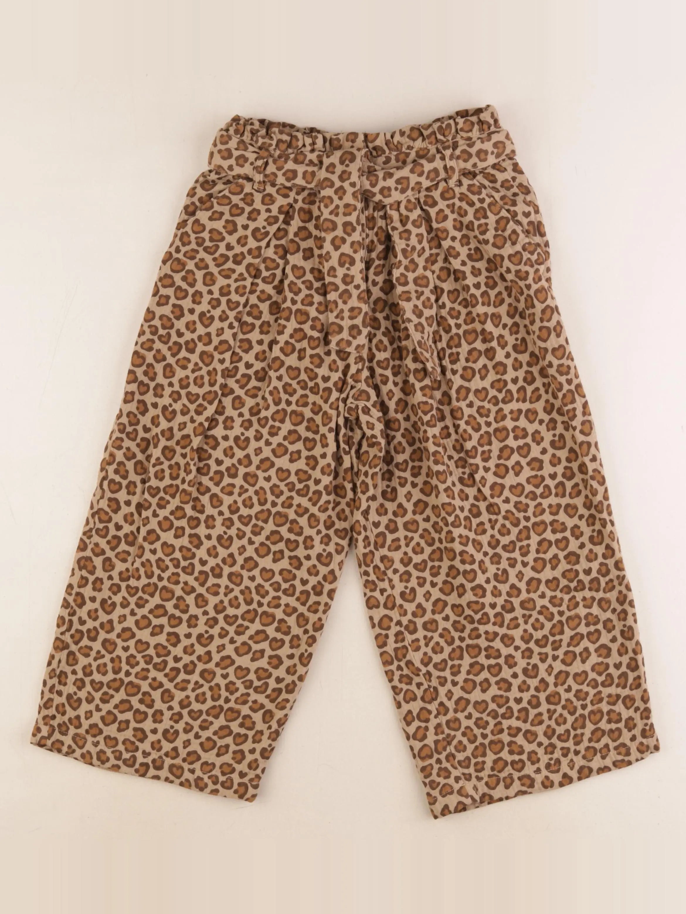 Vertbaudet - pantalon marron - 6 ans