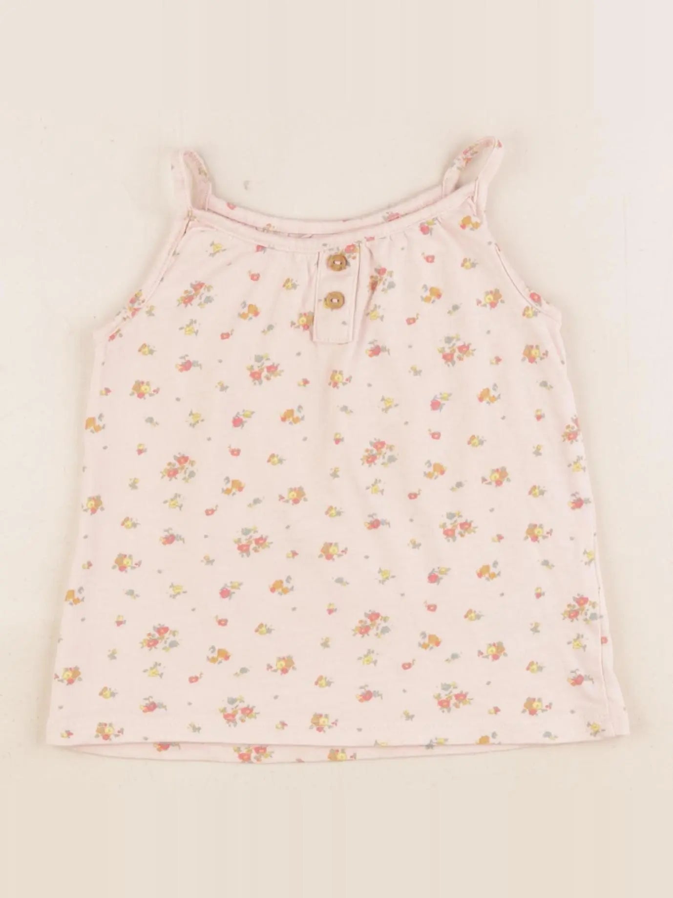 Vertbaudet - débardeur rose - 2 ans