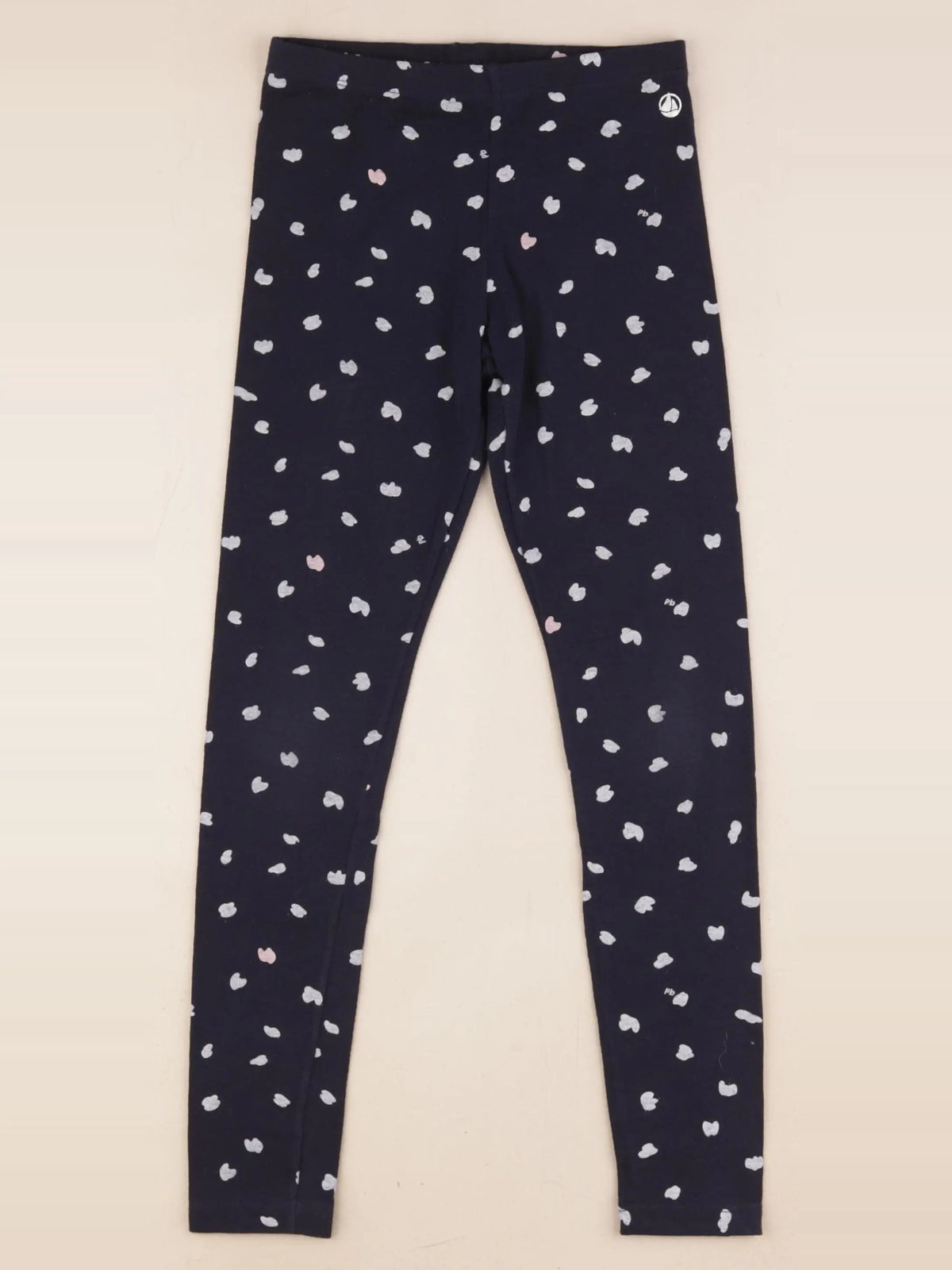 Petit Bateau - legging bleu - 8 ans