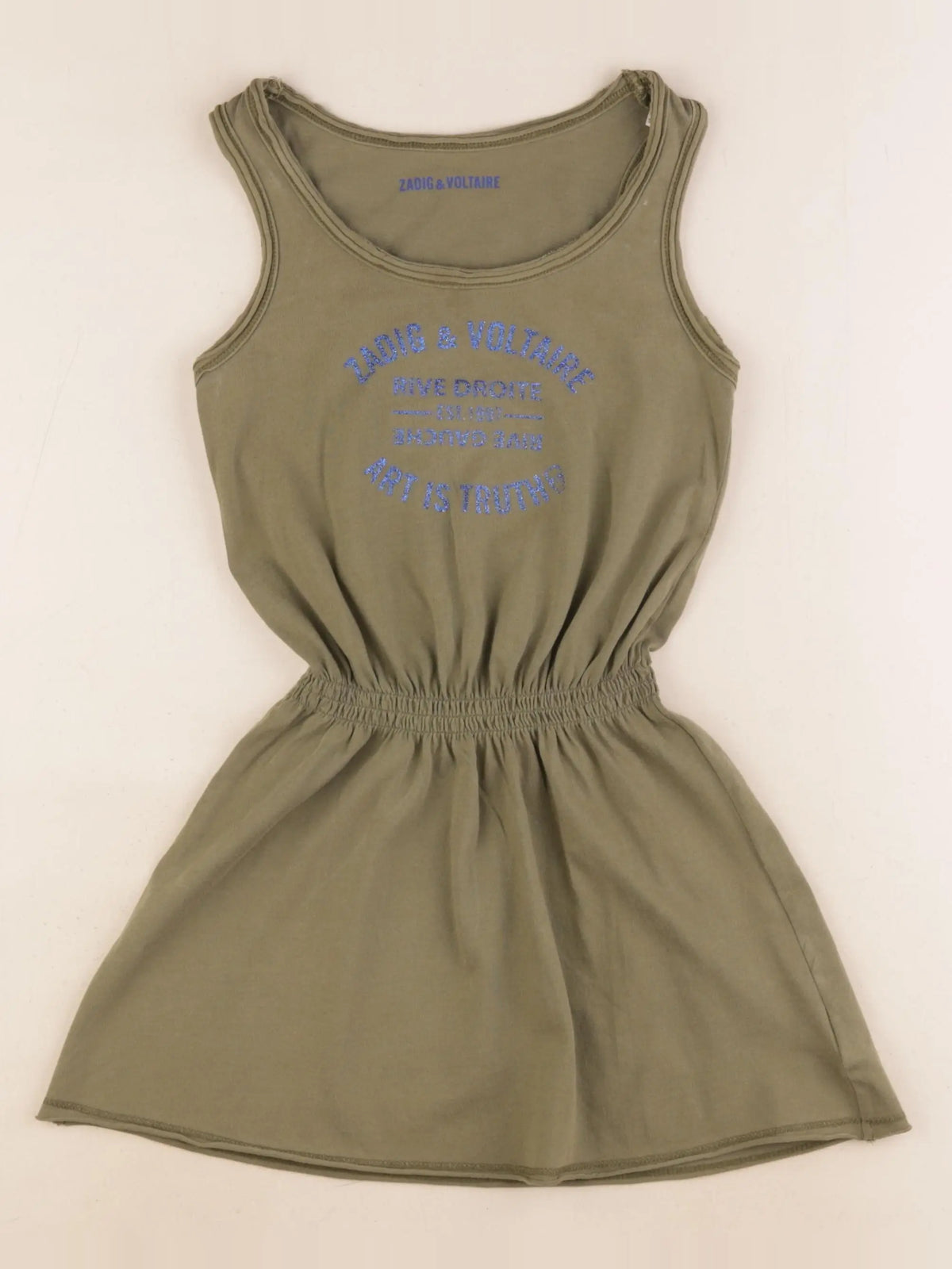 Zadig & Voltaire - robe vert - 5 ans