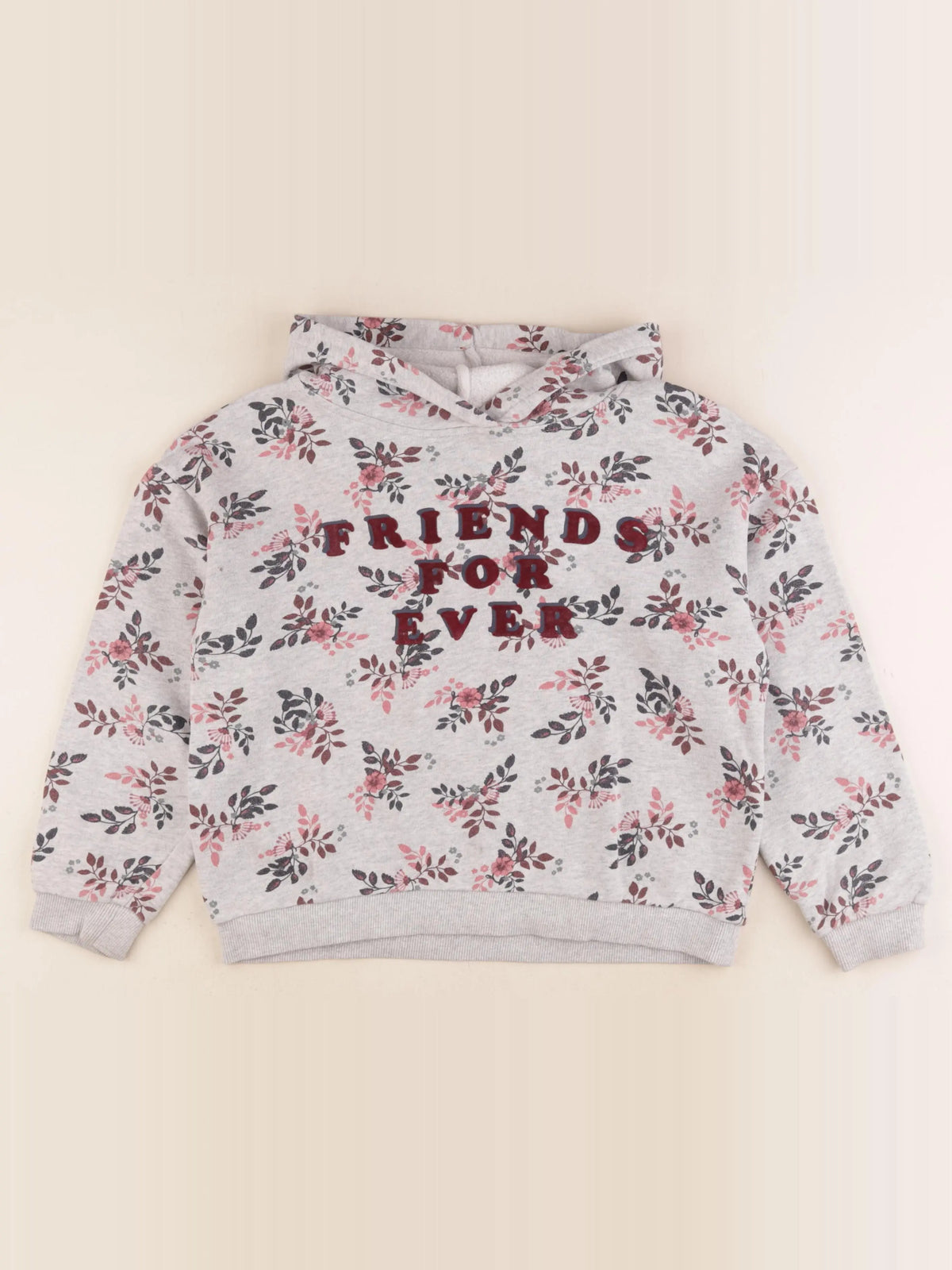 Monoprix - sweat gris - 10 ans