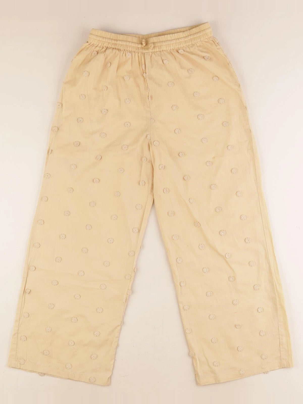 Mango - pantalon jaune - 9/10 ans