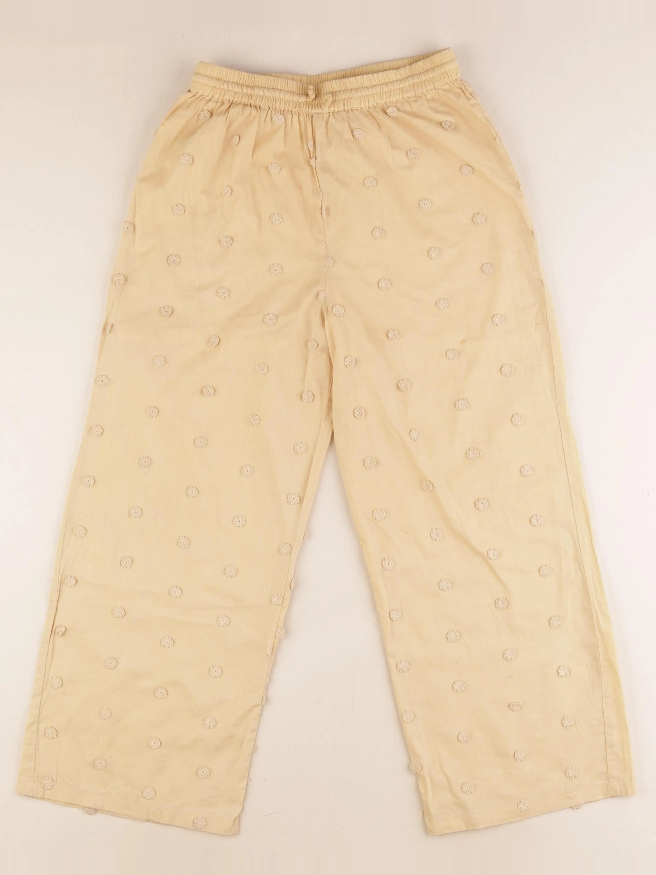Mango - pantalon jaune - 9/10 ans
