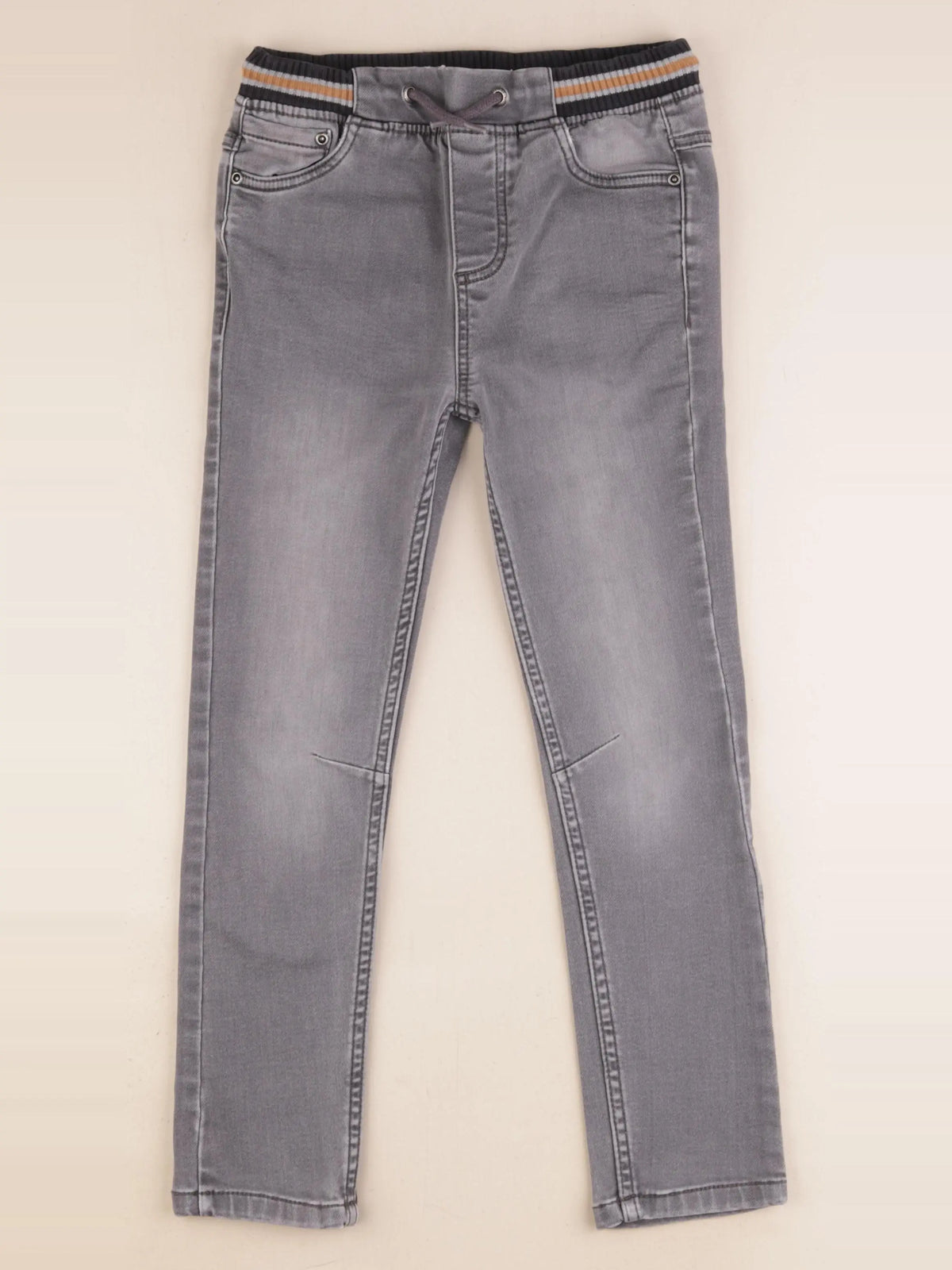 Vertbaudet - jean gris - 8 ans