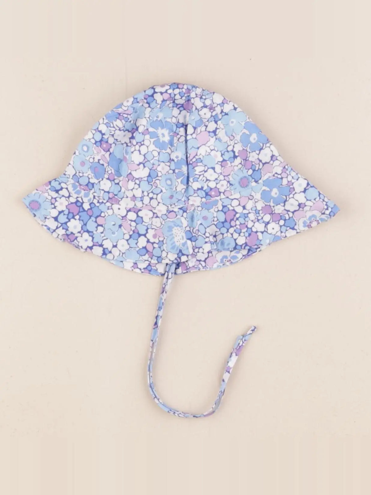 Jacadi - chapeau liberty bleu - 3/6 mois