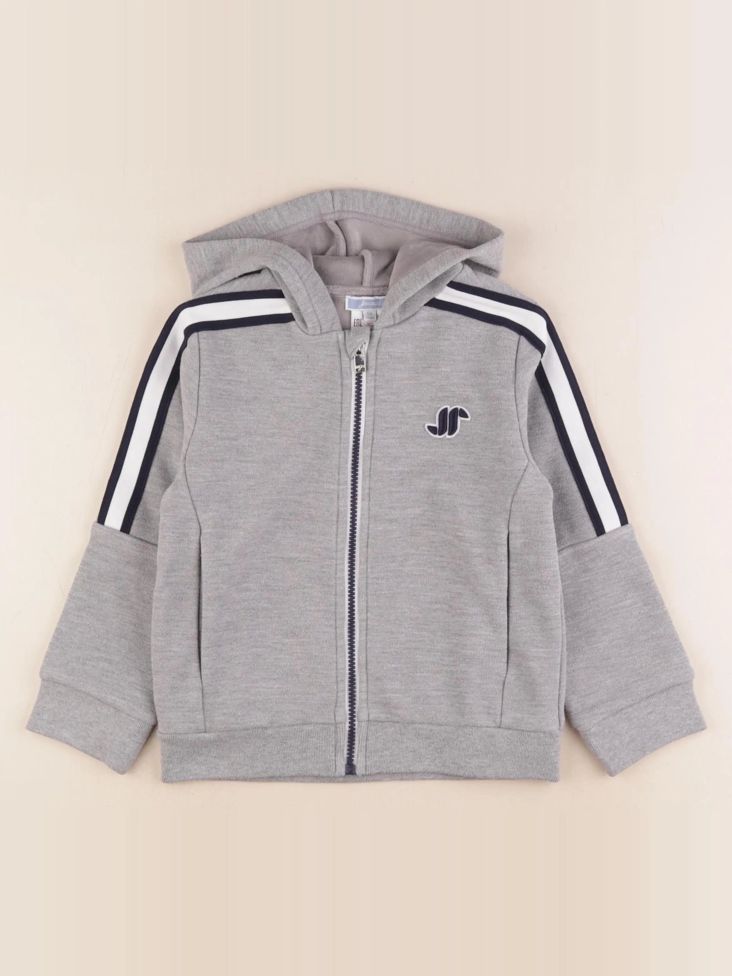 Jacadi - sweat gris - 6 ans